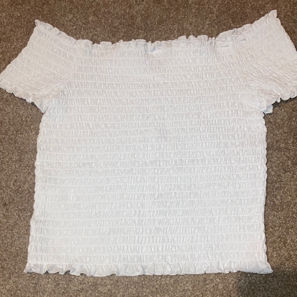 Form Fitting Off the Shoulder Top